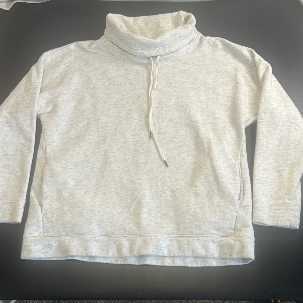J. Crew Light Gray Turtleneck Sweater